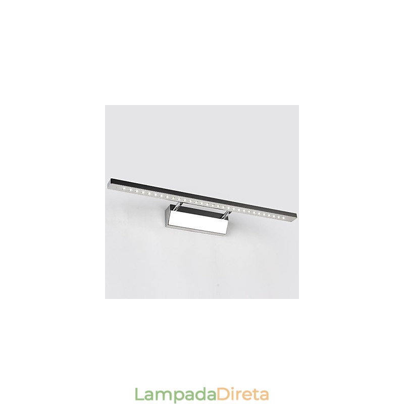 Recurso eletrogalvanizado contemporâneo moderno para iluminação de parede de banheiro downlight