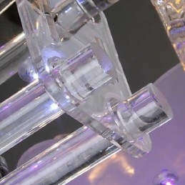 Moderno Contemporâneo Cristal Galvanizado Vidro Montagem Embutida