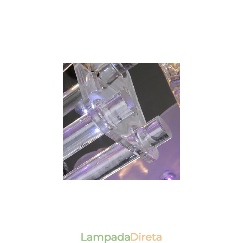 Moderno Contemporâneo Cristal Galvanizado Vidro Montagem Embutida