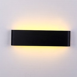 Apliques de parede Moderno Contemporâneo Metal 24cm