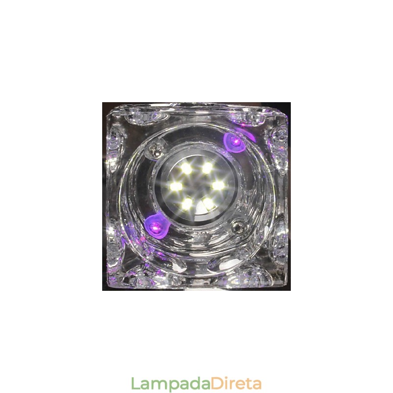 Moderno Contemporâneo Cristal Galvanizado Vidro Montagem Embutida