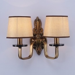 Recurso tradicional clássico galvanizado para proteção ocular Arandelas de parede Downlight Luminária de parede