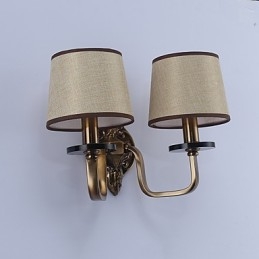 Recurso tradicional clássico galvanizado para proteção ocular Arandelas de parede Downlight Luminária de parede