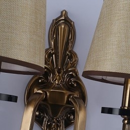 Recurso tradicional clássico galvanizado para proteção ocular Arandelas de parede Downlight Luminária de parede