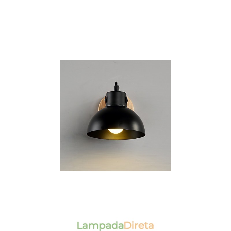 Pintura tradicional clássica rústica de chalé para arandelas de parede com luz ambiente