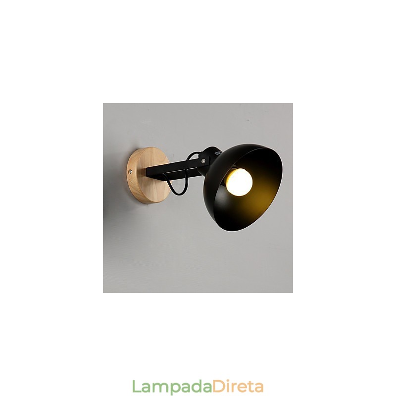 Pintura tradicional clássica rústica de chalé para arandelas de parede com luz ambiente