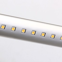 Luminária de parede moderna contemporânea galvanizada para iluminação de banheiro