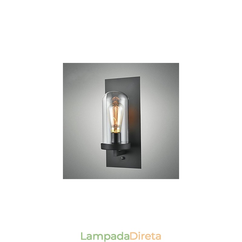 Criativo moderno minimalista Restaurante Bar Corredor americano escadas Edison parede lâmpada de cabeça única vidro