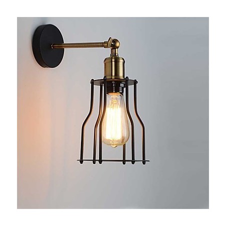 Loft vintage Wall Lights Industrial Edison Moda Simplicidade Wall Sconces Base de Metal Cap Loft vintage Wall Lights Industrial Edison Moda Simplicidade Wall Sconces Base de Metal Cap
