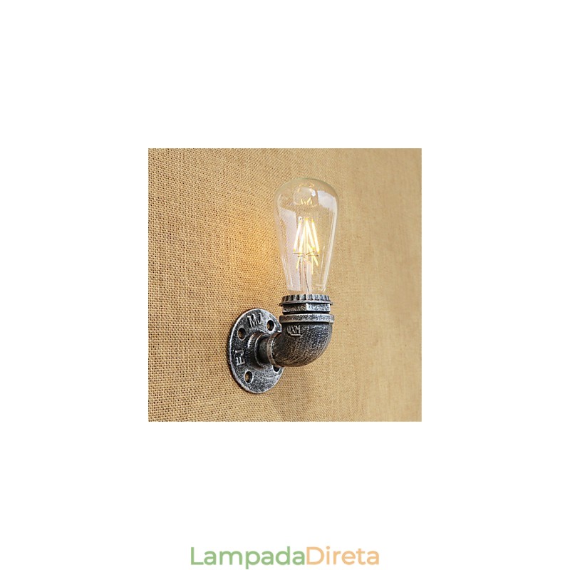 Recurso de pintura retrô country para luzes de parede de luz ambiente estilo mini