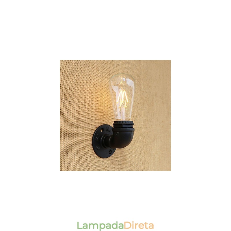 Recurso de pintura retrô country para luzes de parede de luz ambiente estilo mini