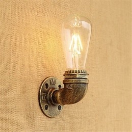 Recurso de pintura retrô country para luzes de parede de luz ambiente estilo mini