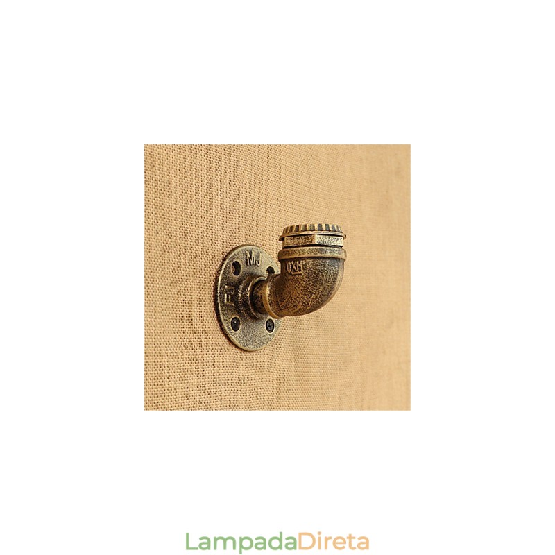 Recurso de pintura retrô country para luzes de parede de luz ambiente estilo mini