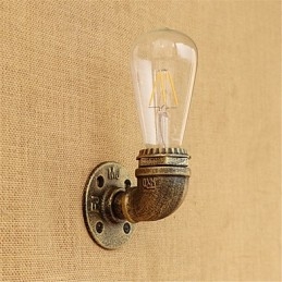 Recurso de pintura retrô country para luzes de parede de luz ambiente estilo mini