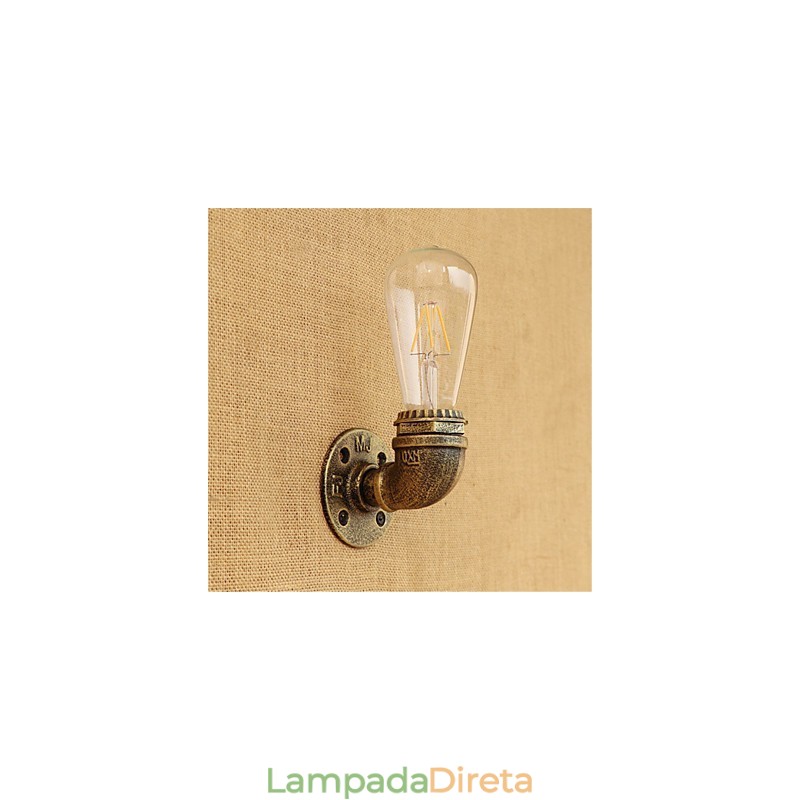 Recurso de pintura retrô country para luzes de parede de luz ambiente estilo mini