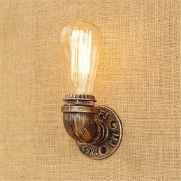 Recurso de pintura retrô country para luzes de parede de luz ambiente estilo mini