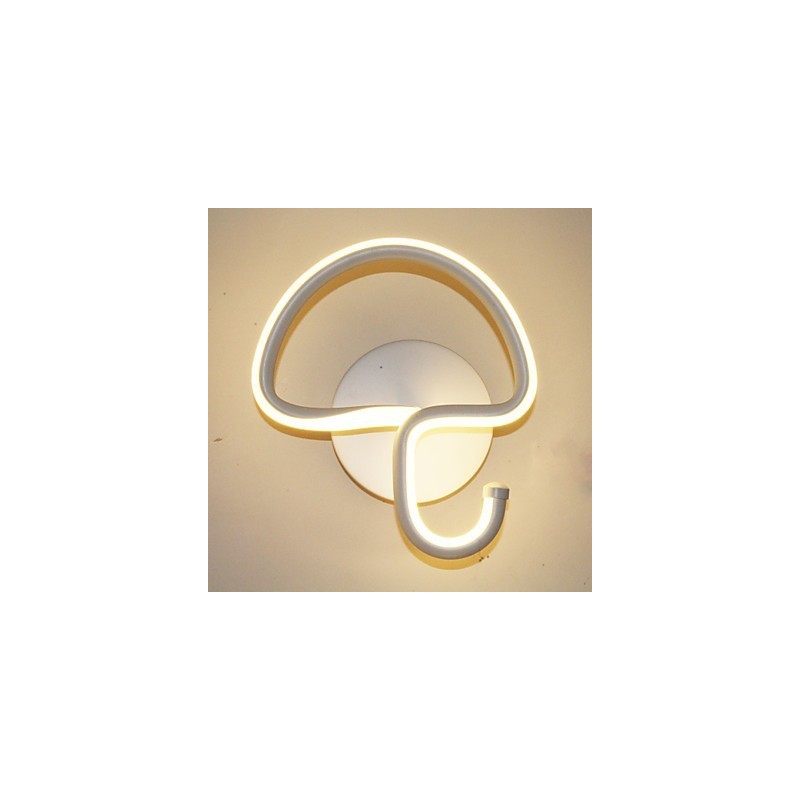 Lâmpada minimalista moderna Lâmpada de cabeceira para quarto Corredores Hotel Projeto Iluminação Alumínio Circular Lâmpada de parede