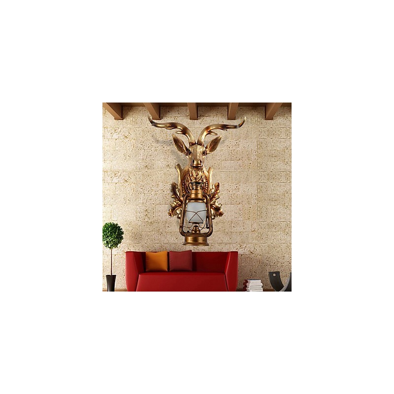 Pintura moderna contemporânea tradicional clássica rústica Lodge para estilo mini luz ambiente