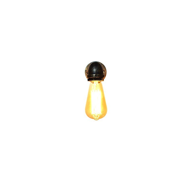 Arandelas de parede rústicas tradicionais clássicas de latão antigo para iluminação ambiente