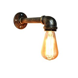 Arandelas de parede rústicas tradicionais clássicas de latão antigo para iluminação ambiente