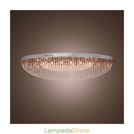Moderno Contemporâneo Cristal Cromado Metal Montagem Embutida Moderno Contemporâneo Cristal Cromado Metal Montagem Embutida