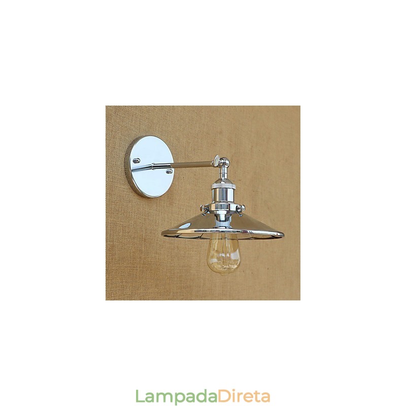 Rústico Lodge Country Retro Galvanizado Recurso para Mini Estilo Ambient Light Wall Appliques