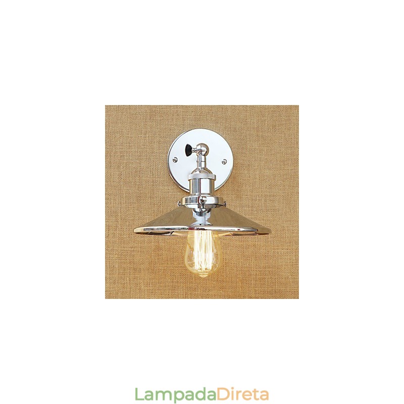 Rústico Lodge Country Retro Galvanizado Recurso para Mini Estilo Ambient Light Wall Appliques