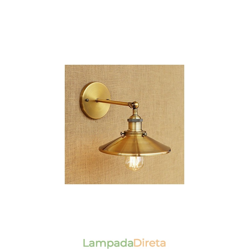 Rústico Lodge Country Retro Galvanizado Recurso para Mini Estilo Ambient Light Wall Appliques