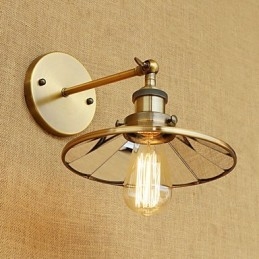 Rústico Lodge Country Retro Galvanizado Recurso para Mini Estilo Ambient Light Wall Appliques