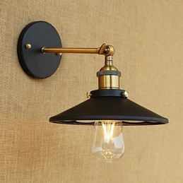 Recurso de pintura retrô country para arandelas de parede de luz ambiente estilo mini