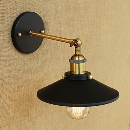 Recurso de pintura retrô country para arandelas de parede de luz ambiente estilo mini
