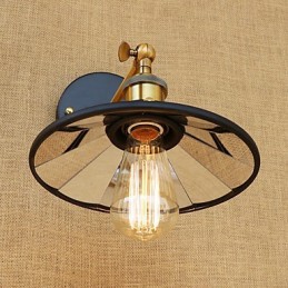 Recurso de pintura retrô country para arandelas de parede de luz ambiente estilo mini