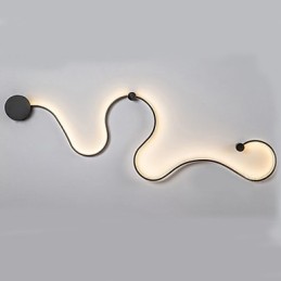 Moderno Contemporâneo Moderno Contemporâneo Pintura Recurso para Arandelas de Parede de Luz Ambiente Luz de Parede