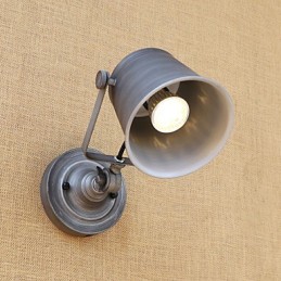 Pintura rústica estilo chalé country retrô para proteção ocular estilo mini parede com luz ambiente