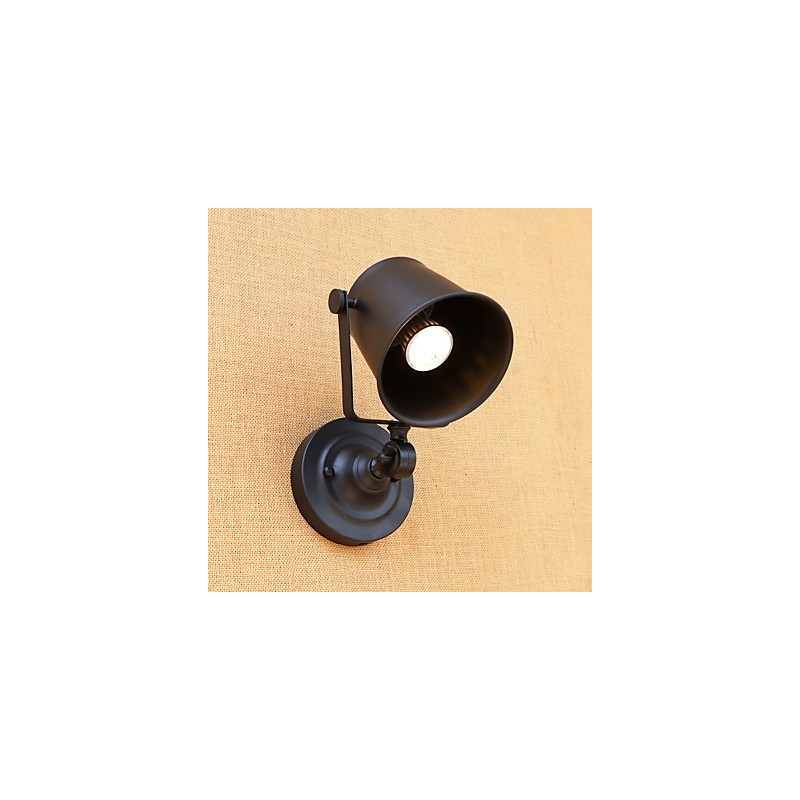 Pintura rústica estilo chalé country retrô para proteção ocular estilo mini parede com luz ambiente