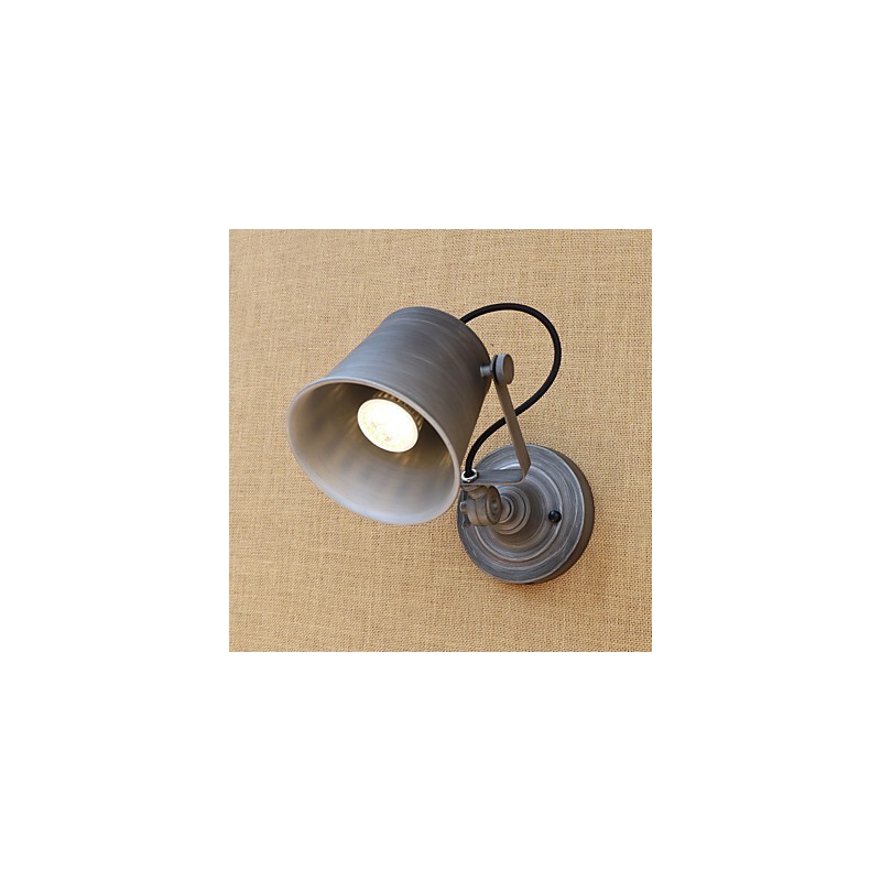 Pintura rústica estilo chalé country retrô para proteção ocular estilo mini parede com luz ambiente