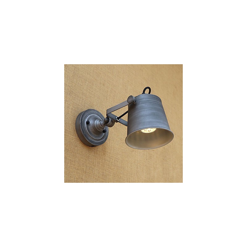 Pintura rústica estilo chalé country retrô para proteção ocular estilo mini parede com luz ambiente