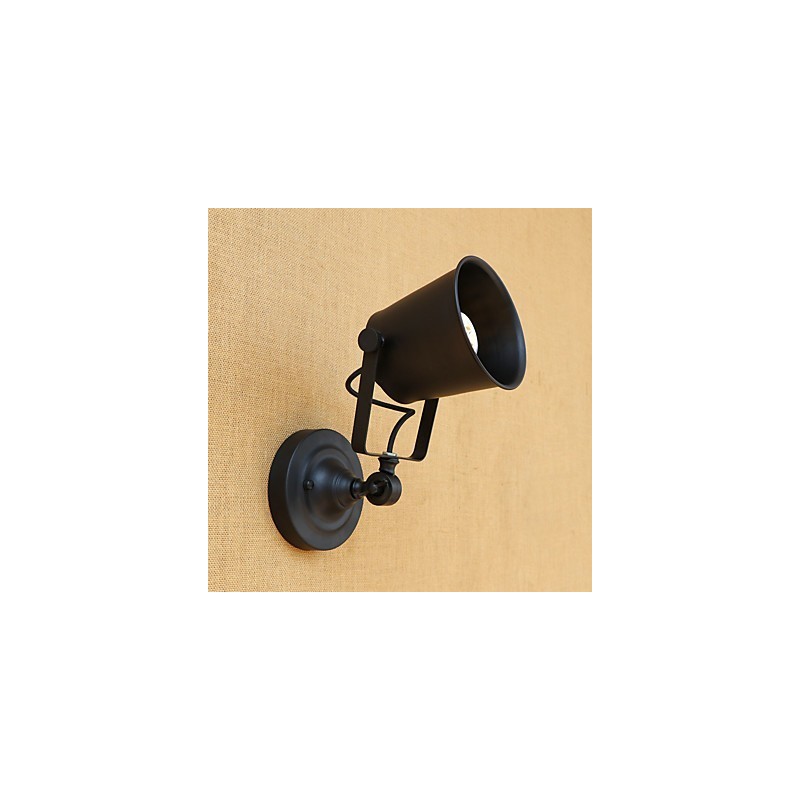 Pintura rústica estilo chalé country retrô para proteção ocular estilo mini parede com luz ambiente