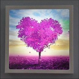 Pintura moderna contemporânea integrada, recurso de pintura contemporânea para arandelas de parede com luz ambiente