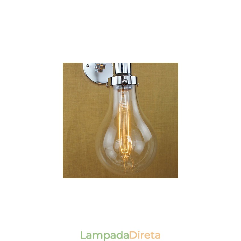 Recurso de galvanoplastia retrô country para luzes de braço oscilante de proteção ocular estilo mini
