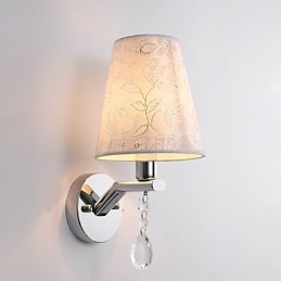Luminária de parede moderna contemporânea galvanizada para iluminação ambiente
