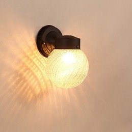 Acabamento moderno e contemporâneo em óxido preto para arandelas de parede com luz ambiente estilo mini