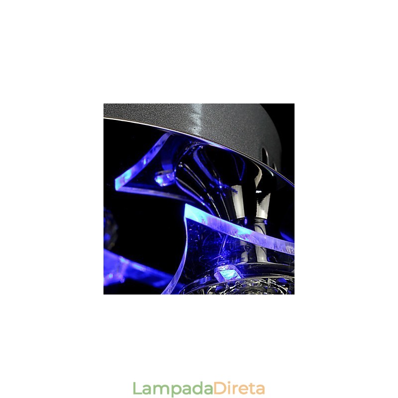 Lustre Moderno Cristal Living 3 Luzes