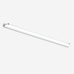 Recurso eletrogalvanizado moderno contemporâneo integrado para iluminação de banheiro com luz ambiente Luz de parede
