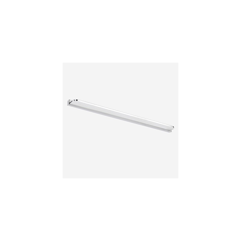 Recurso eletrogalvanizado moderno contemporâneo integrado para iluminação de banheiro com luz ambiente Luz de parede