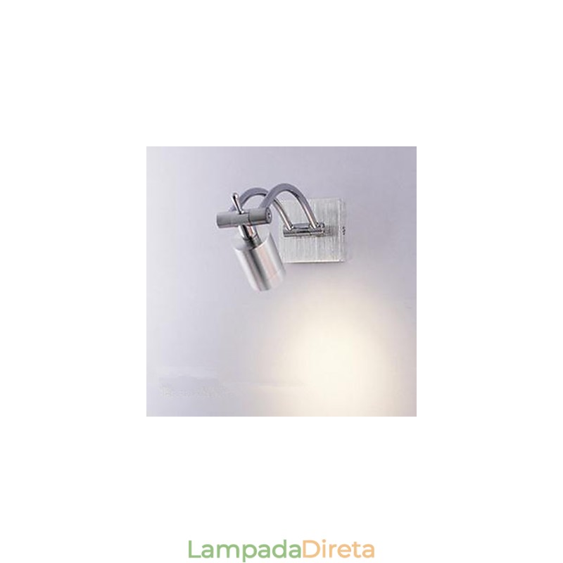 Luminária de parede criativa Luminária de parede com braço de balanço de cabeceira