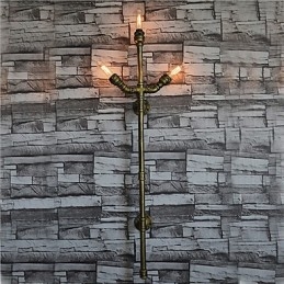 Pintura moderna contemporânea integrada, recurso de pintura contemporânea para arandelas de parede com luz ambiente