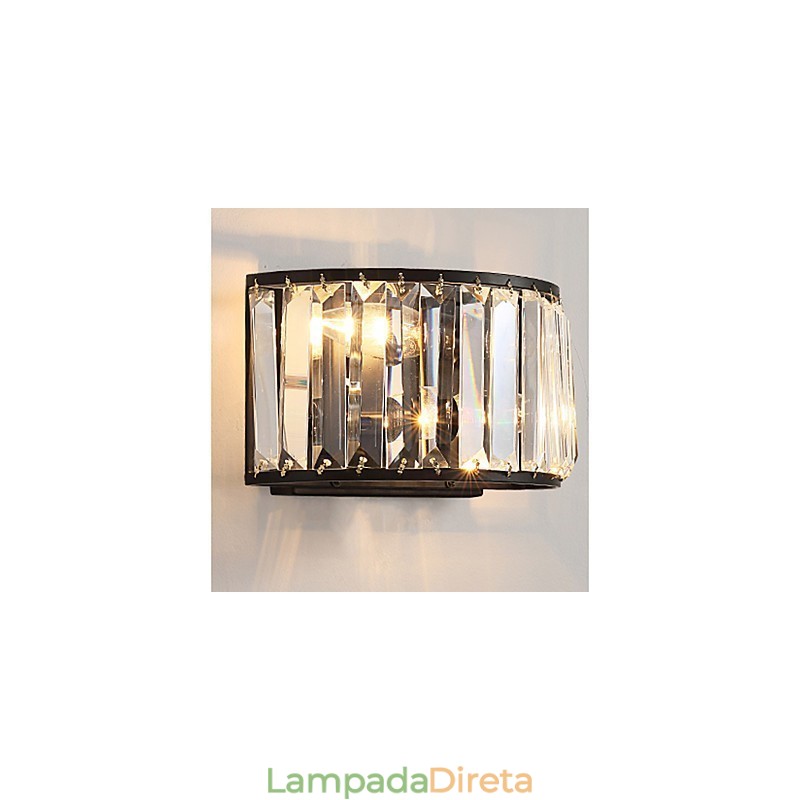 Arandelas de parede com luz ambiente Luminária de parede