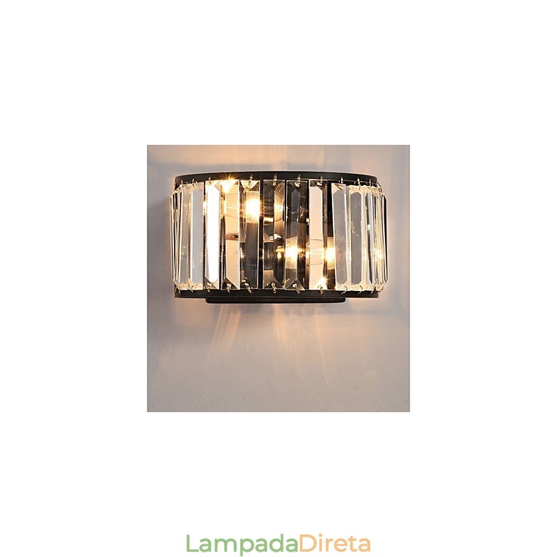 Arandelas de parede com luz ambiente Luminária de parede