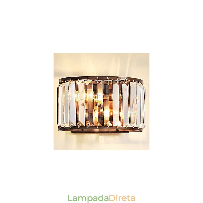 Arandelas de parede com luz ambiente Luminária de parede